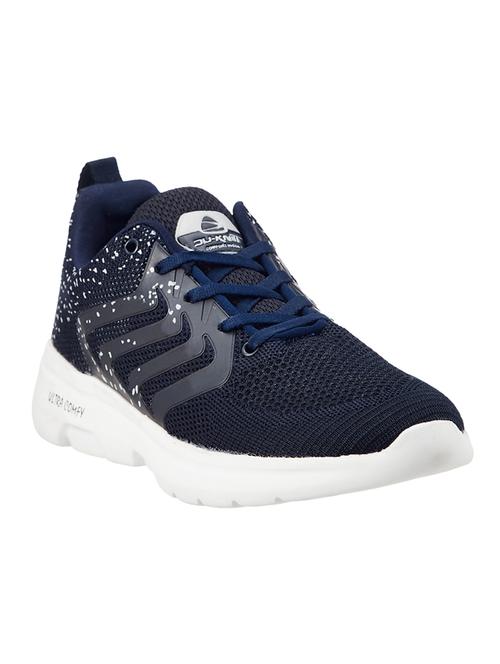 navy synthetic sport shoes - 18886823 - Very Small Image - 1