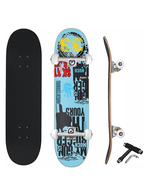 multi colored maple skateboard - 18899320 - Very Small Image - 1