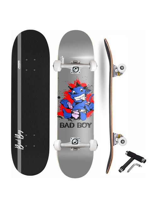 grey maple deck skateboard - 18899380 - Very Small Image - 1