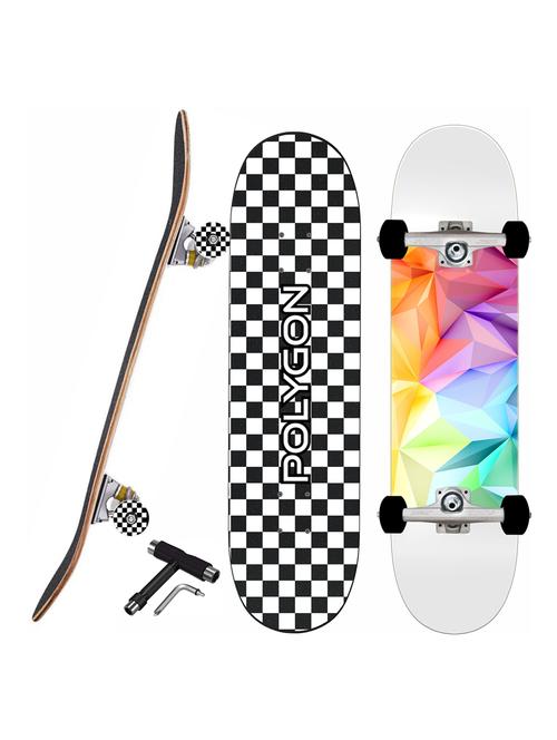 multi colored maple deck skateboard - 18899395 - Very Small Image - 1