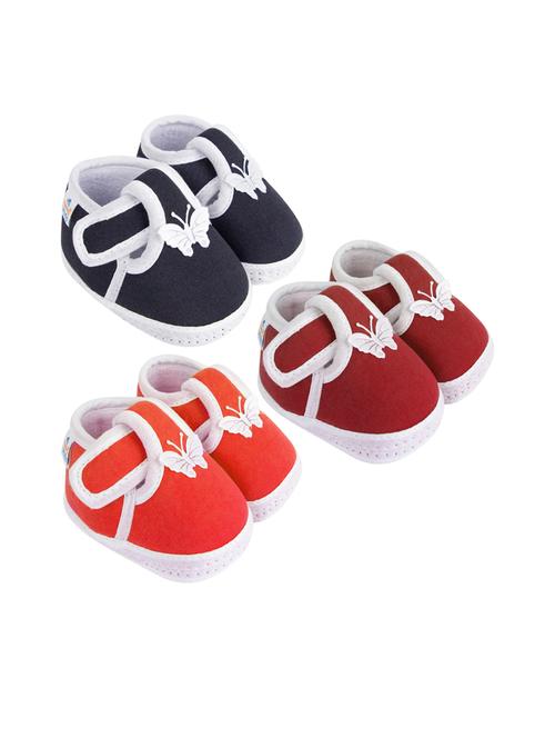 multi colored fabric booties - 18901129 - Very Small Image - 1