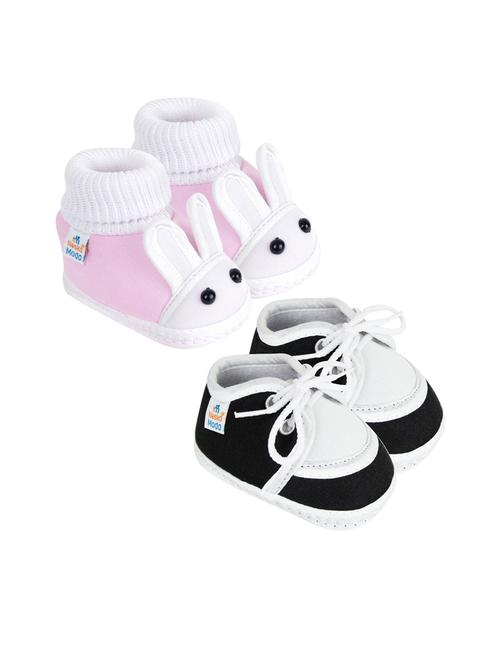 multi colored fabric booties - 18901132 - Very Small Image - 1