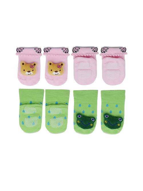 multi colored fabric booties - 18901167 - Very Small Image - 1