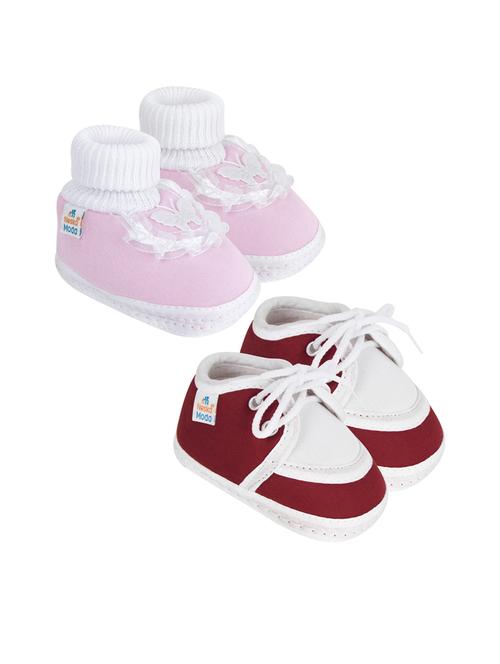 multi colored fabric booties - 18901198 - Very Small Image - 1