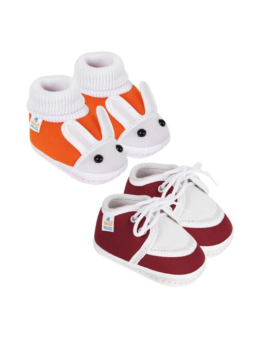 pack of 2 unisex booties - 18901849 - Very Small Image - 1