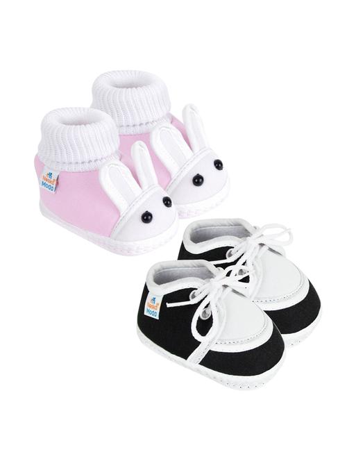 pack of 2 kids booties - 18902123 - Very Small Image - 1