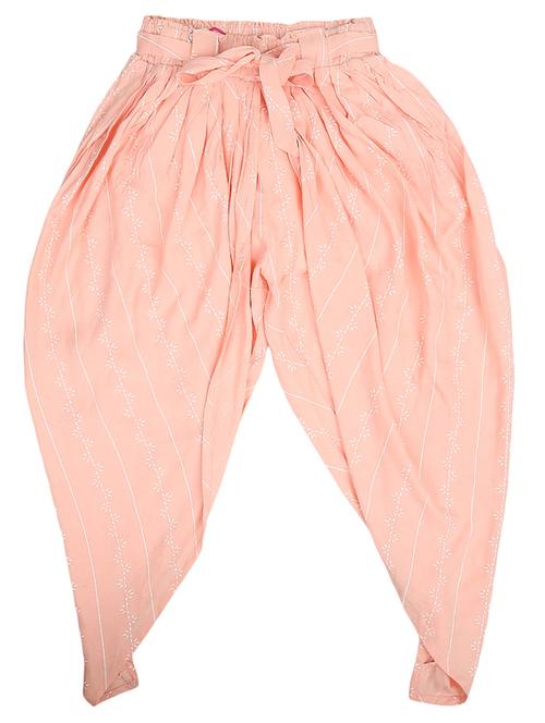 orange printed casual bottoms - 18902520 - Very Small Image - 1