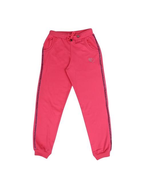 pink mid rise solid trouser - 18902530 - Very Small Image - 1