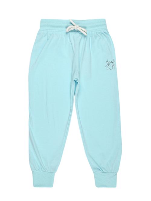 light blue solid casual trouser - 18902553 - Very Small Image - 1