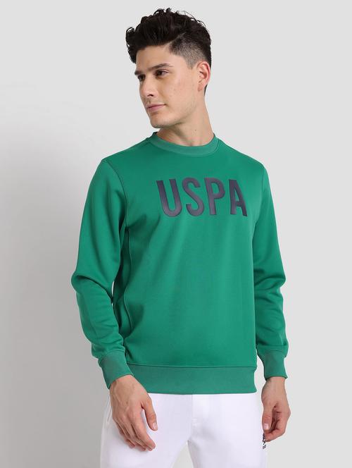 mens chest print sweatshirt - 18902662 - Very Small Image - 1