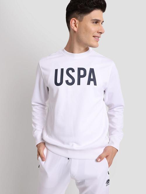 mens chest print sweatshirt - 18902673 - Very Small Image - 1