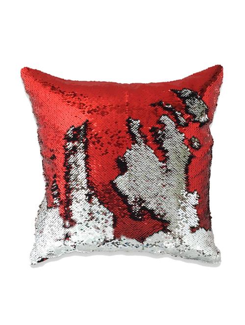 square shape sequined cushion cover - 18905536 - Very Small Image - 1