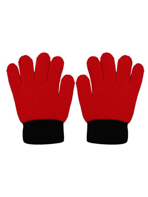 red wool gloves - 18906098 - Very Small Image - 1