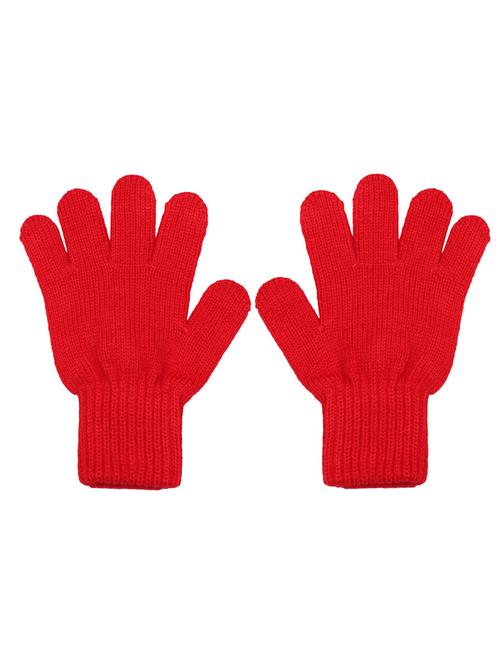 self design woolen gloves - 18906164 - Very Small Image - 1