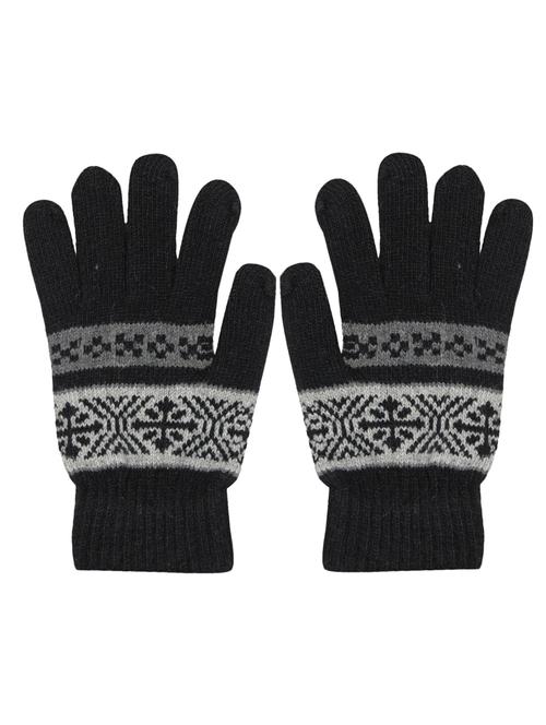 hand design wool gloves - 18906210 - Very Small Image - 1