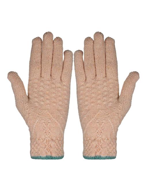 hand design wool gloves - 18906235 - Very Small Image - 1