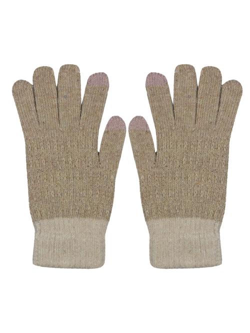 solids plain wool gloves - 18906263 - Very Small Image - 1