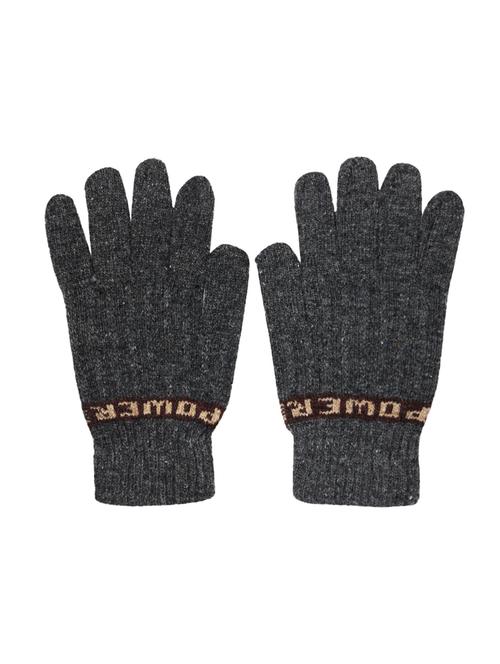 solids plain wool gloves - 18906269 - Very Small Image - 1