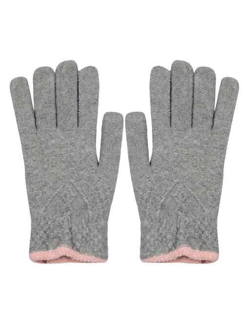 hand design wool gloves - 18906273 - Very Small Image - 1