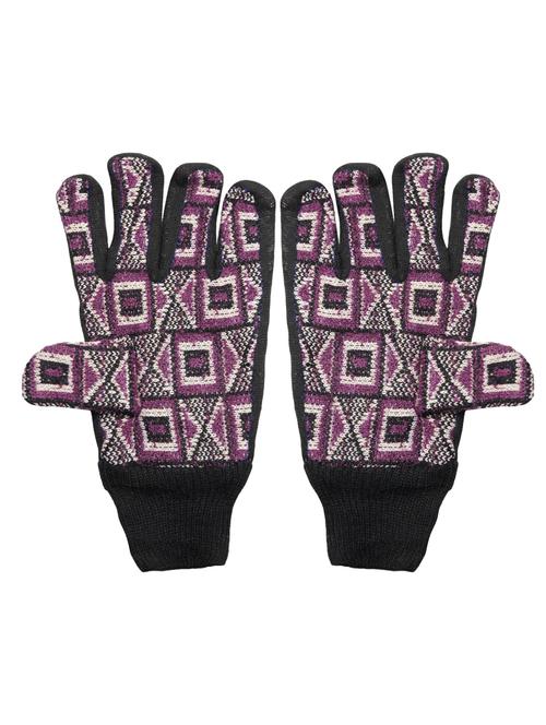 hand design wool gloves - 18906280 - Very Small Image - 1
