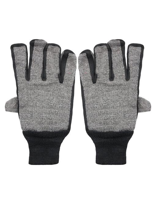 solids plain wool gloves - 18906282 - Very Small Image - 1