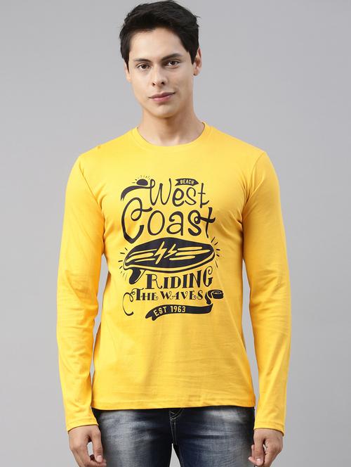printed cotton men's t-shirt - 18906303 - Very Small Image - 1