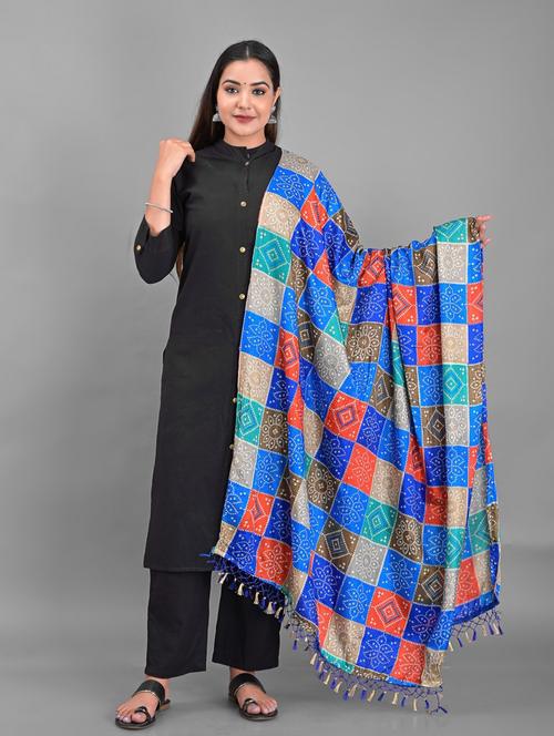 multi colored dupatta - 18906952 - Very Small Image - 1
