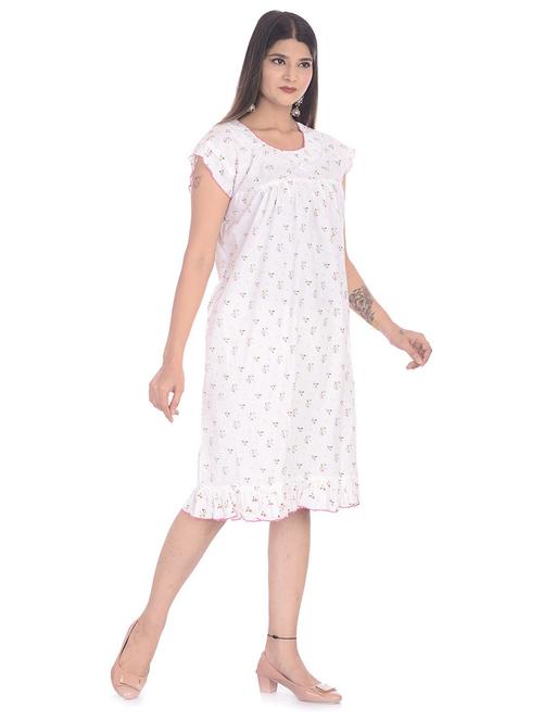 multi colored cotton sleepshirts & nighty - 18908673 - Very Small Image - 1