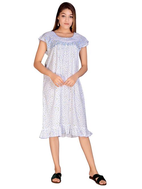 multi colored cotton sleepshirts & nighty - 18908769 - Very Small Image - 1