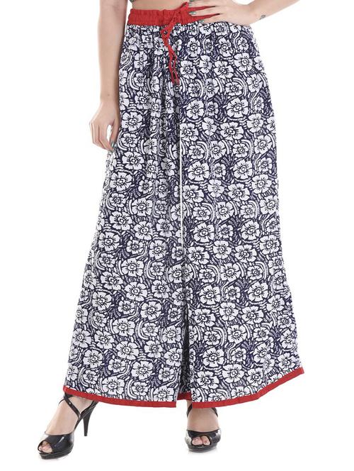 multi colored cotton blend trousers - 18909106 - Very Small Image - 1