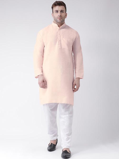 long cotton kurta for men's - 18909260 - Very Small Image - 1