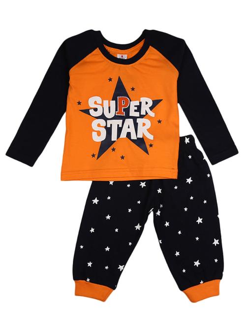 orange cotton twin set - 18910059 - Very Small Image - 1