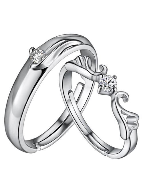 silver plated finger ring - 18910143 - Very Small Image - 1