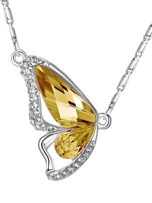 yellow colored plated pendant - 18910147 - Very Small Image - 1