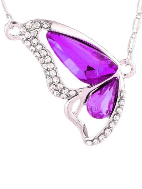 pink colored plated pendant - 18910148 - Very Small Image - 1