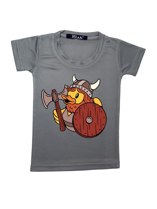 grey polyester t-shirt - 18911851 - Very Small Image - 1