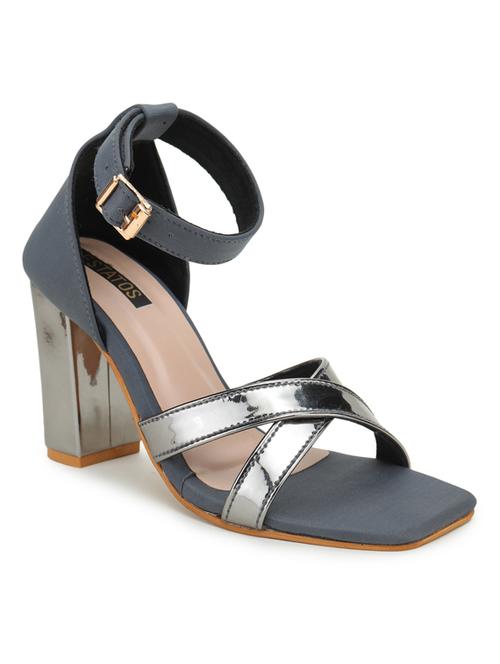 grey ankle strap sandal - 18912414 - Very Small Image - 1