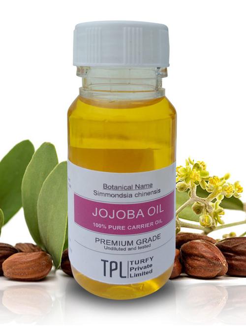 jojoba oil 100% pure, natural and cold pressed oil, for moisturizing skin, makeup primer, makeup remover, hair growth - 18913197 - Very Small Image - 1