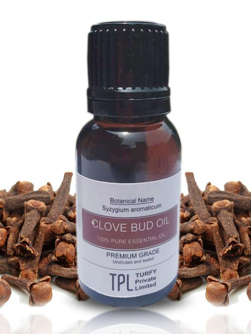 clove bud oil 100% pure, natural essential oil for acne, healthy teeth, - 18913221 - Very Small Image - 1