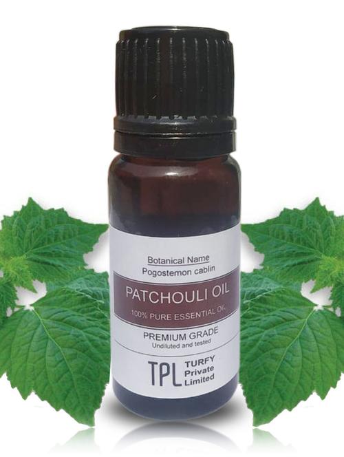 patchouli oil 100% pure natural & therapeutic grade essential oil for aromatherapy, skin care, hair care, relief from stress - 18913222 - Very Small Image - 1