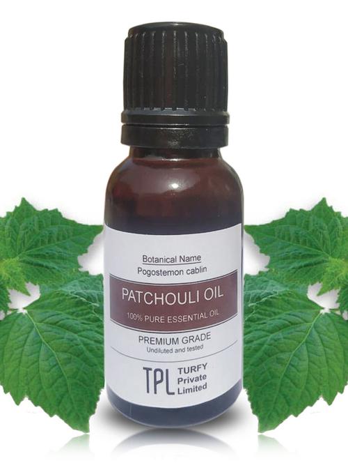 patchouli essential oil 100% pure natural oil for skin, hair, relief from stress - 18913274 - Very Small Image - 1