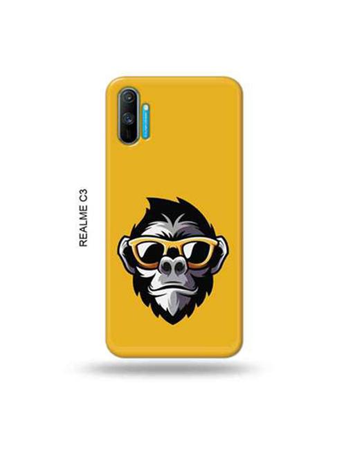 yellow coloured plastic smartphone mobile cover - 18922094 - Very Small Image - 1