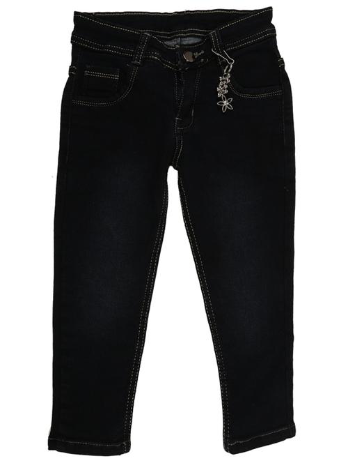 girls solid slim fit jeans - 18928531 - Very Small Image - 1