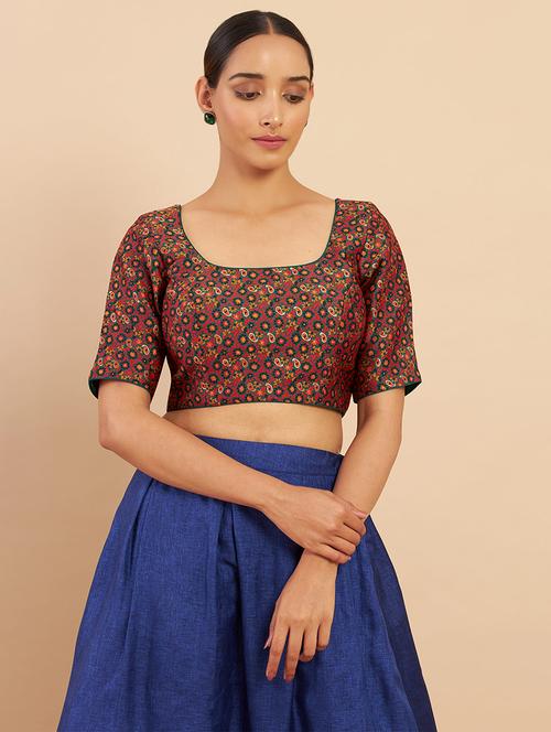 multi color printed blouse - 18929775 - Very Small Image - 1