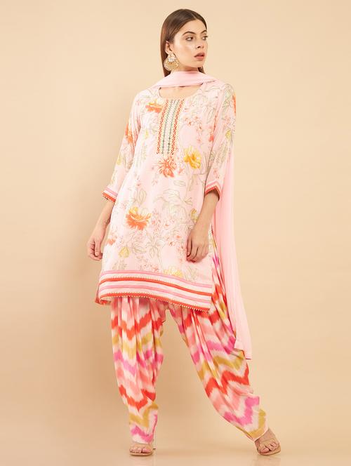 pink suit set - 18931290 - Very Small Image - 1
