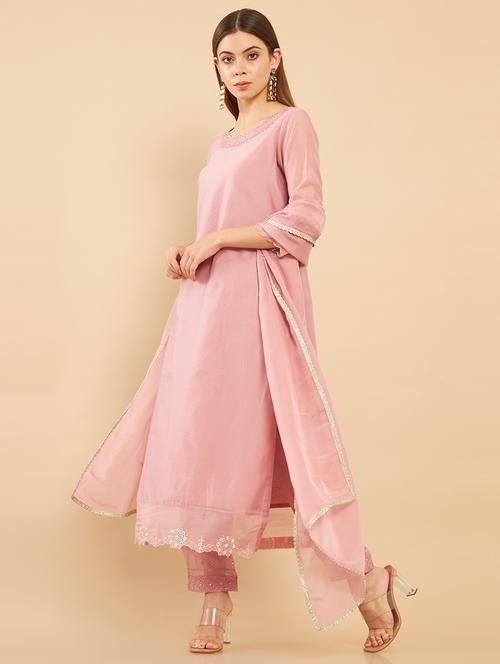 pink suit set - 18931304 - Very Small Image - 1
