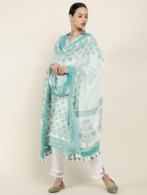 off-white printed suit set - 18931855 - Very Small Image - 1
