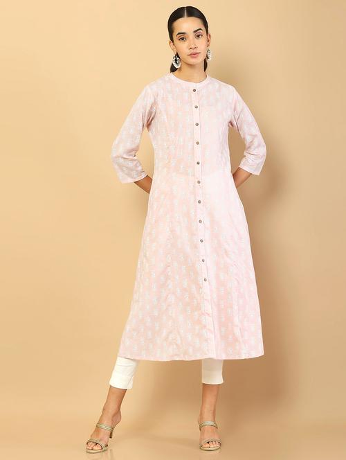 women's front slit kurta - 18931881 - Very Small Image - 1