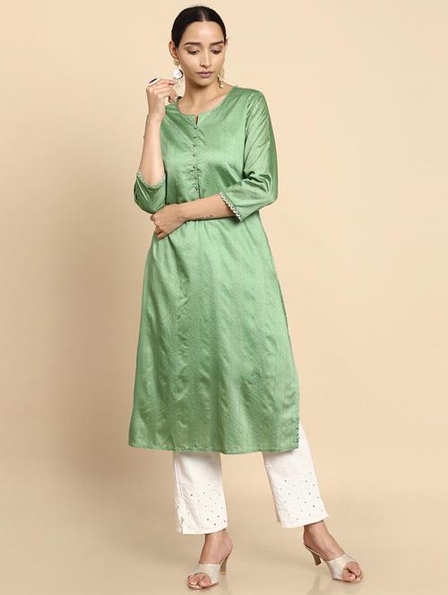 women's a-line kurta - 18931883 - Very Small Image - 1