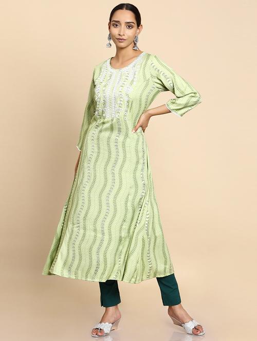 women's a-line kurta - 18931887 - Very Small Image - 1